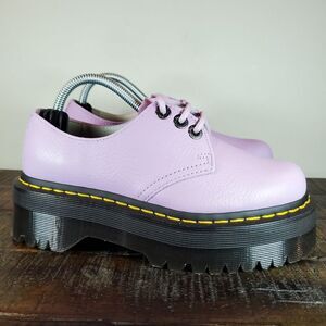 NEW Dr Martens 1461 Quad 30612 Womens Size 5 Leather Derby Oxford Shoes Pink